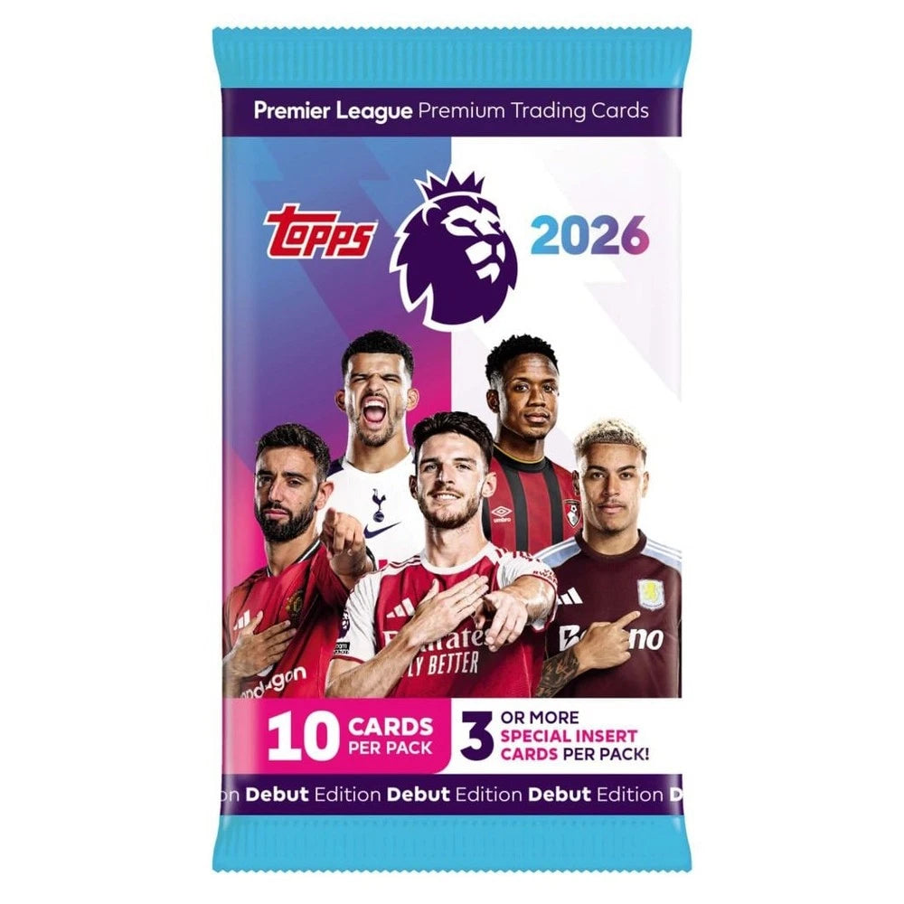 TOPPS 2026 PREMIER LEAGUE BOOSTER PACKS