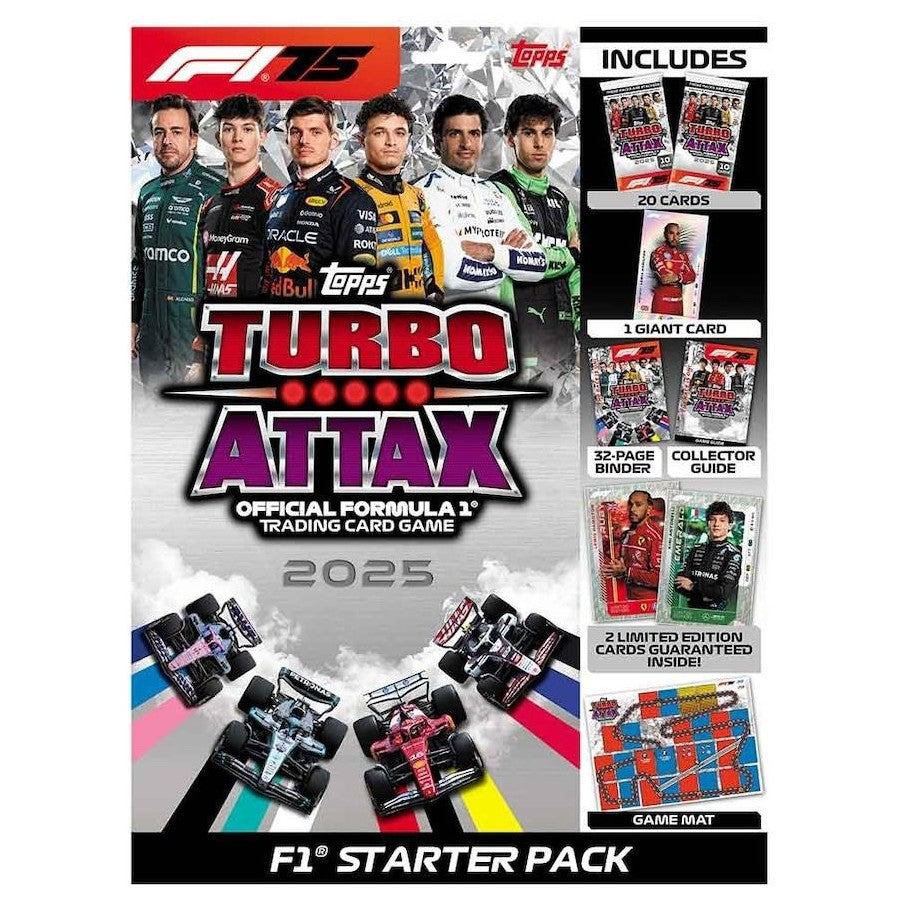 TOPPS TURBO ATTAX F1 STARTER PACK