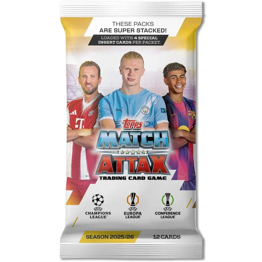 TOPPS MATCH ATTAX BOOSTER PACK