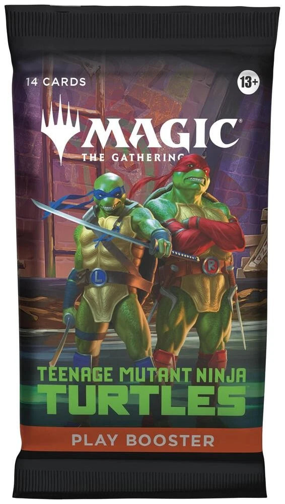 TEENAGE MUTAN NINJA TURTLES MAGIC WOTC BOOSTER PACKS